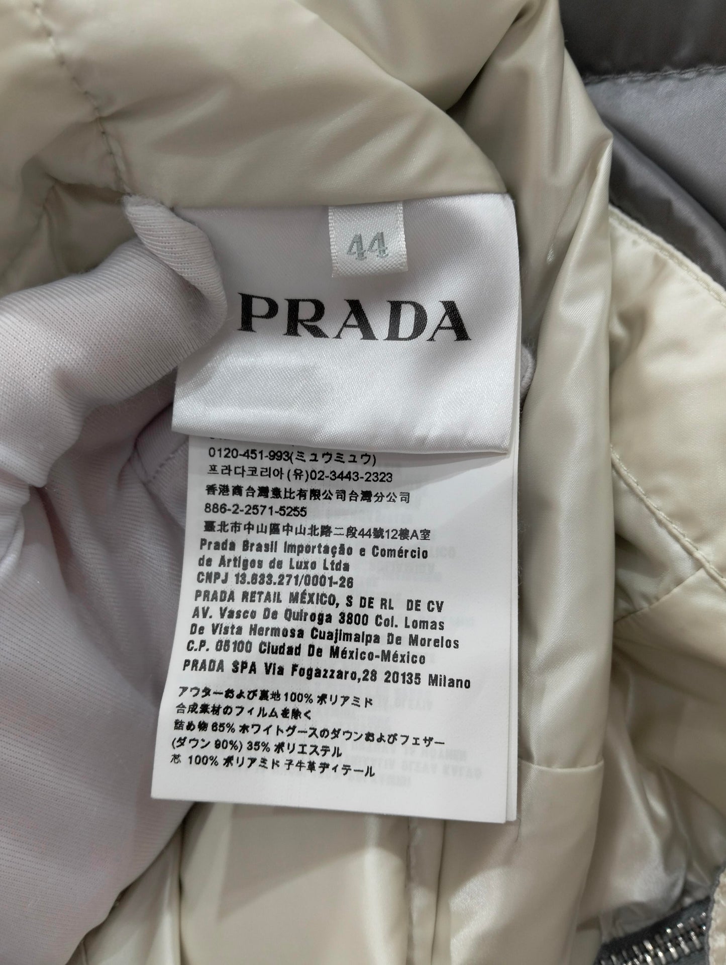 Prada - Other - Polyamide - Grey - (44)