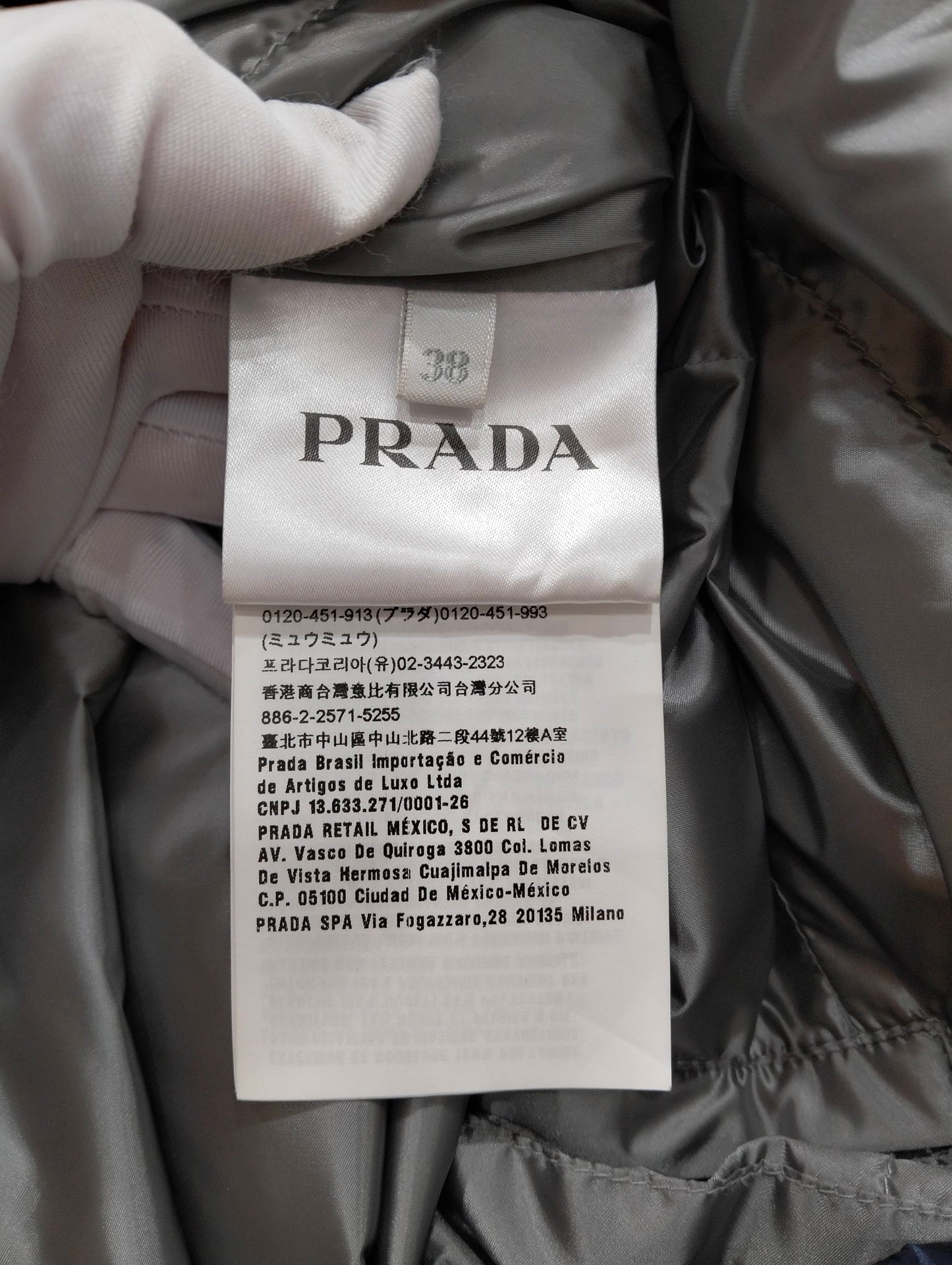 Prada - Other - Polyamide - Navy - (38)