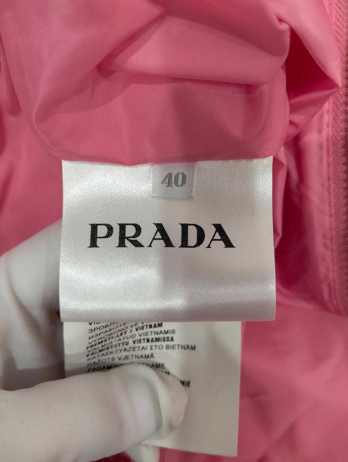 Prada - Other - Polyamide - Pink - (40)