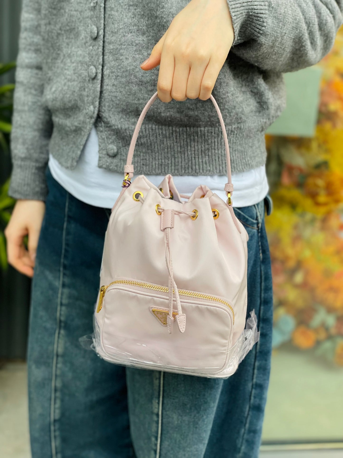 Prada - Other - Polyamide - Pink - (small)