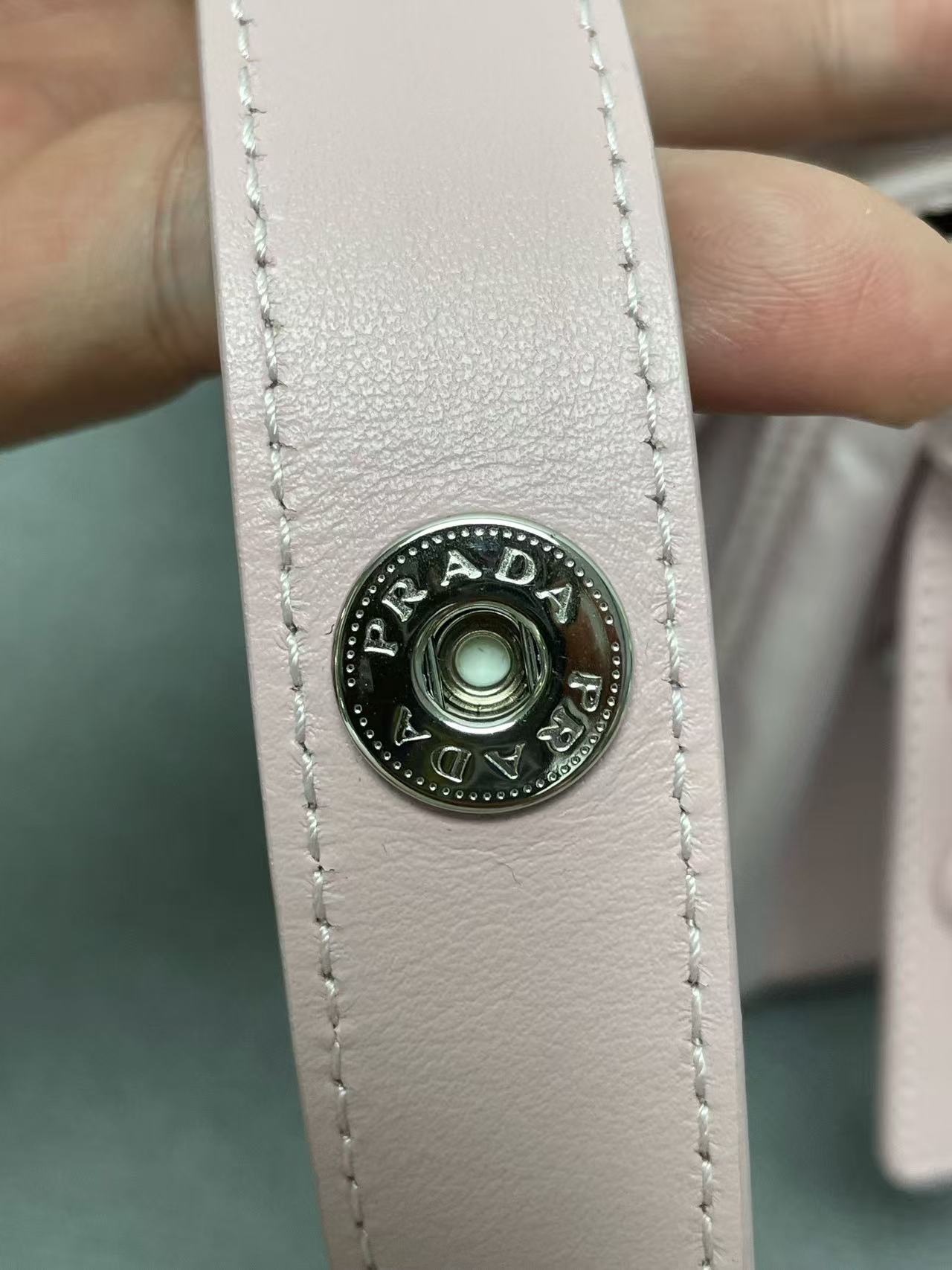 Prada - Other - Polyamide technical fabric with leather trim - Pink - (small)
