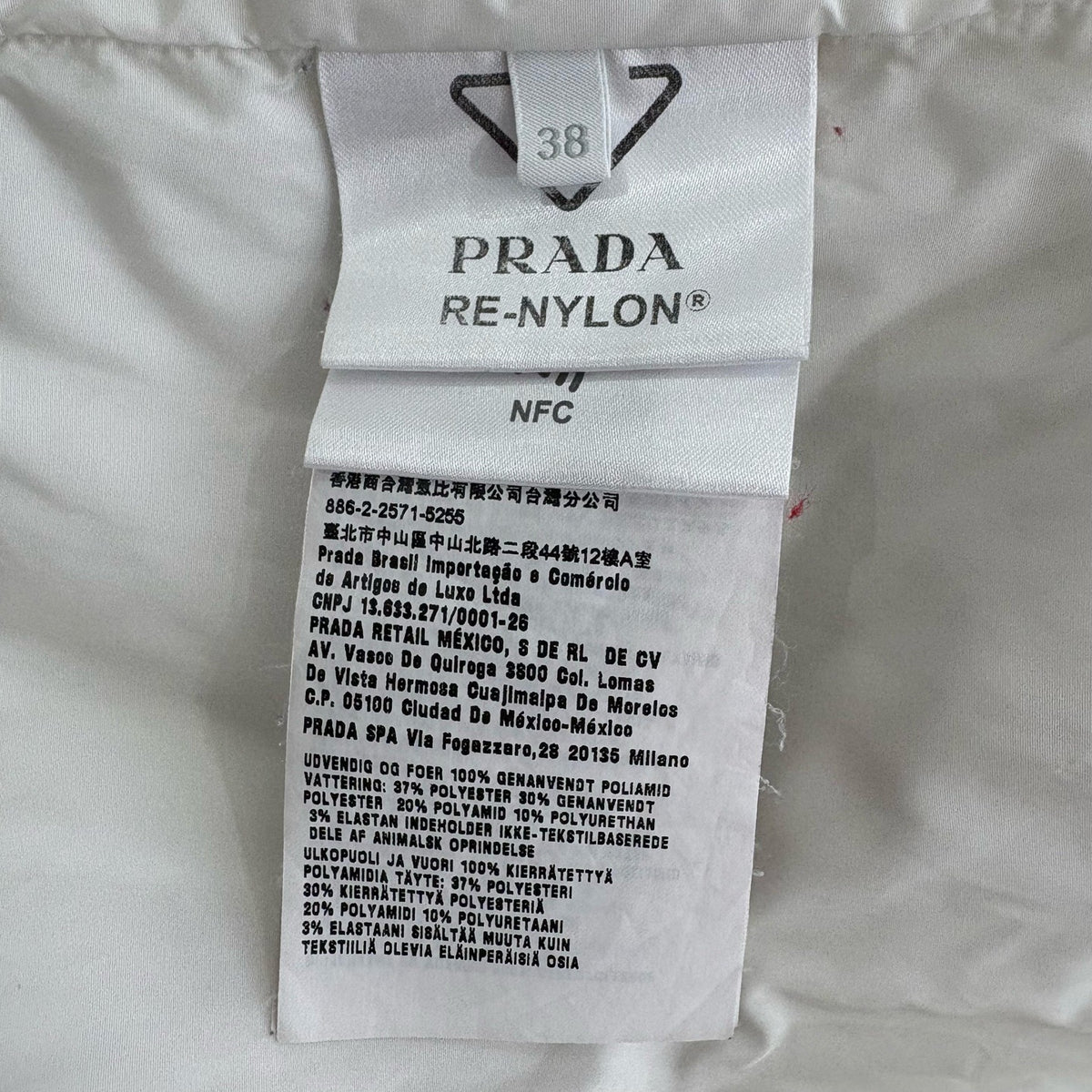 Prada - Other - Polyamide - White - (38)