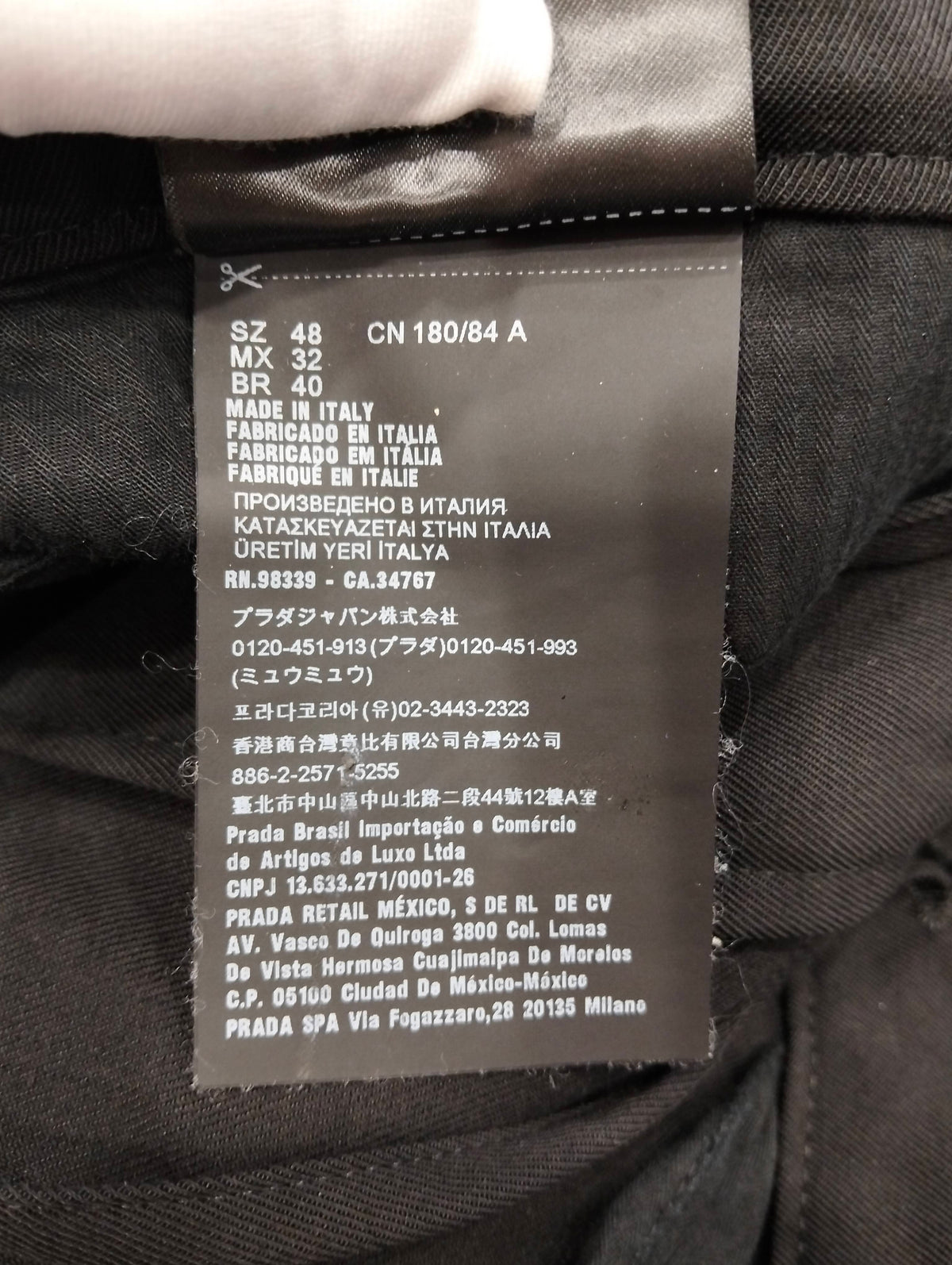 Prada - Other - Polyester - Black - (44)