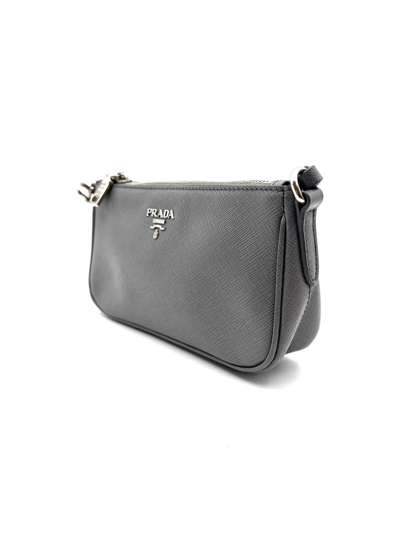Prada - Other - Saffiano leather - Grey - (mini)