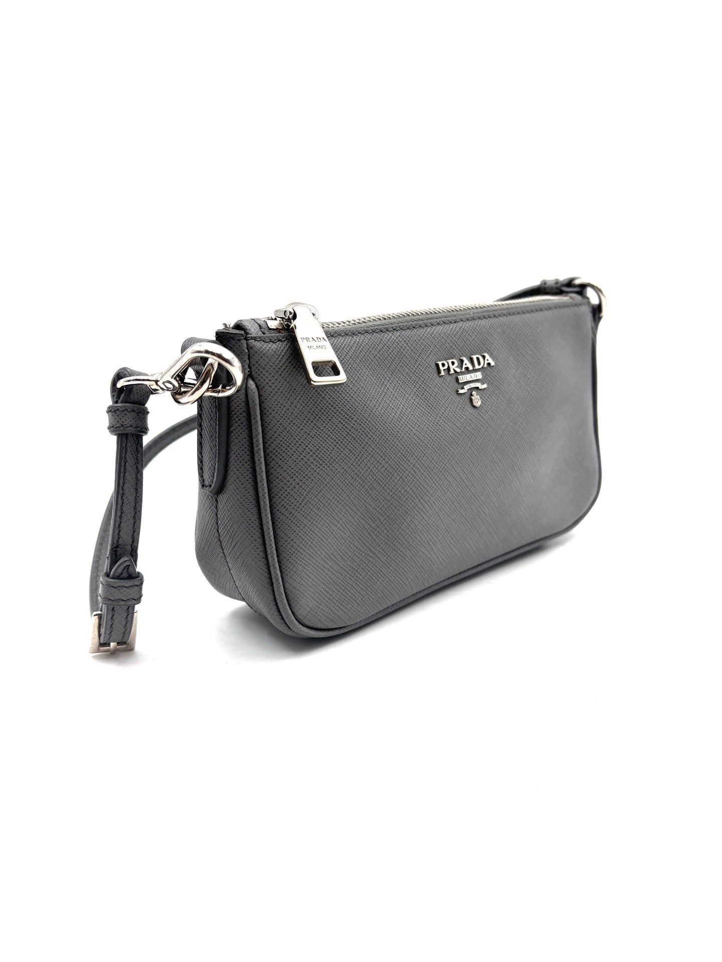 Prada - Other - Saffiano leather - Grey - (mini)
