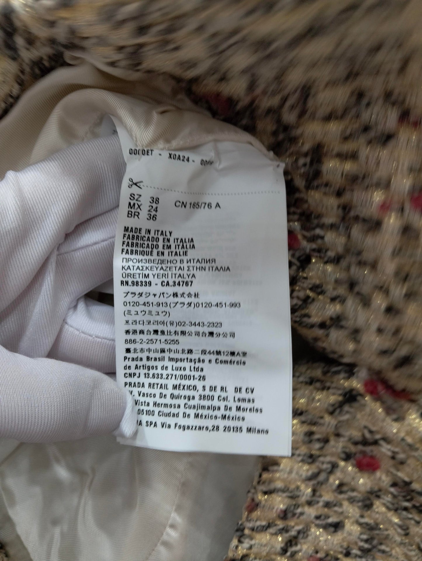 Prada - Other - Tweed - Multicolour - (38)