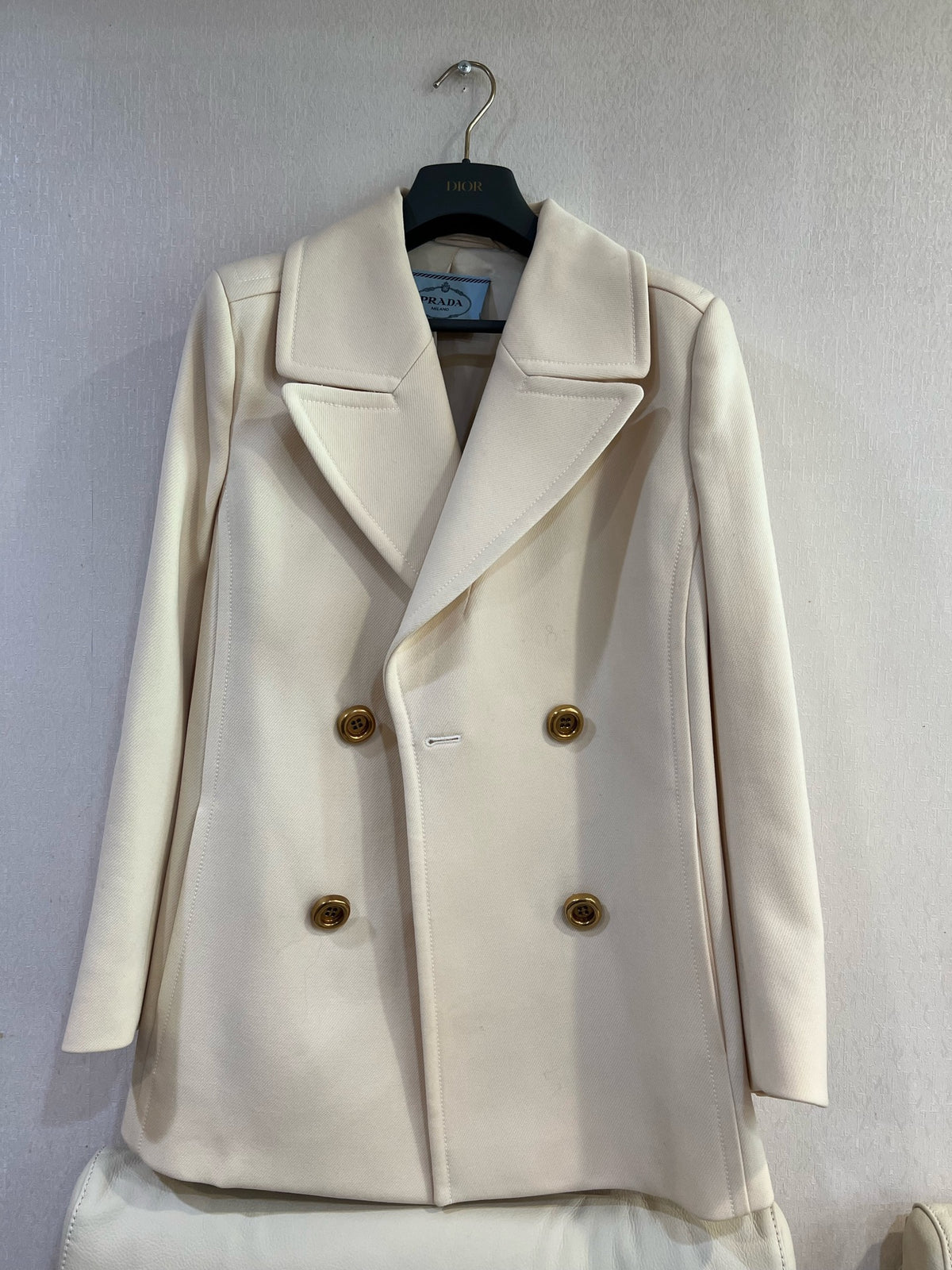 Prada - Other - Wool - White - (42)