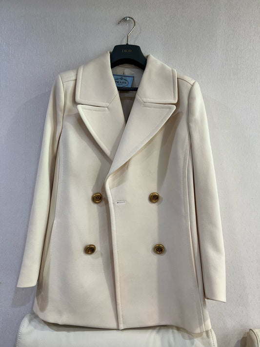 Prada - Other - Wool - White - (42)
