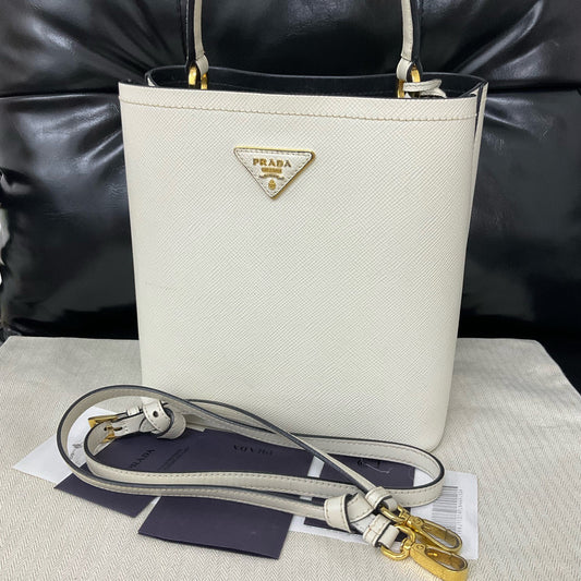 Prada - Panier - Leather - Beige - (Small)