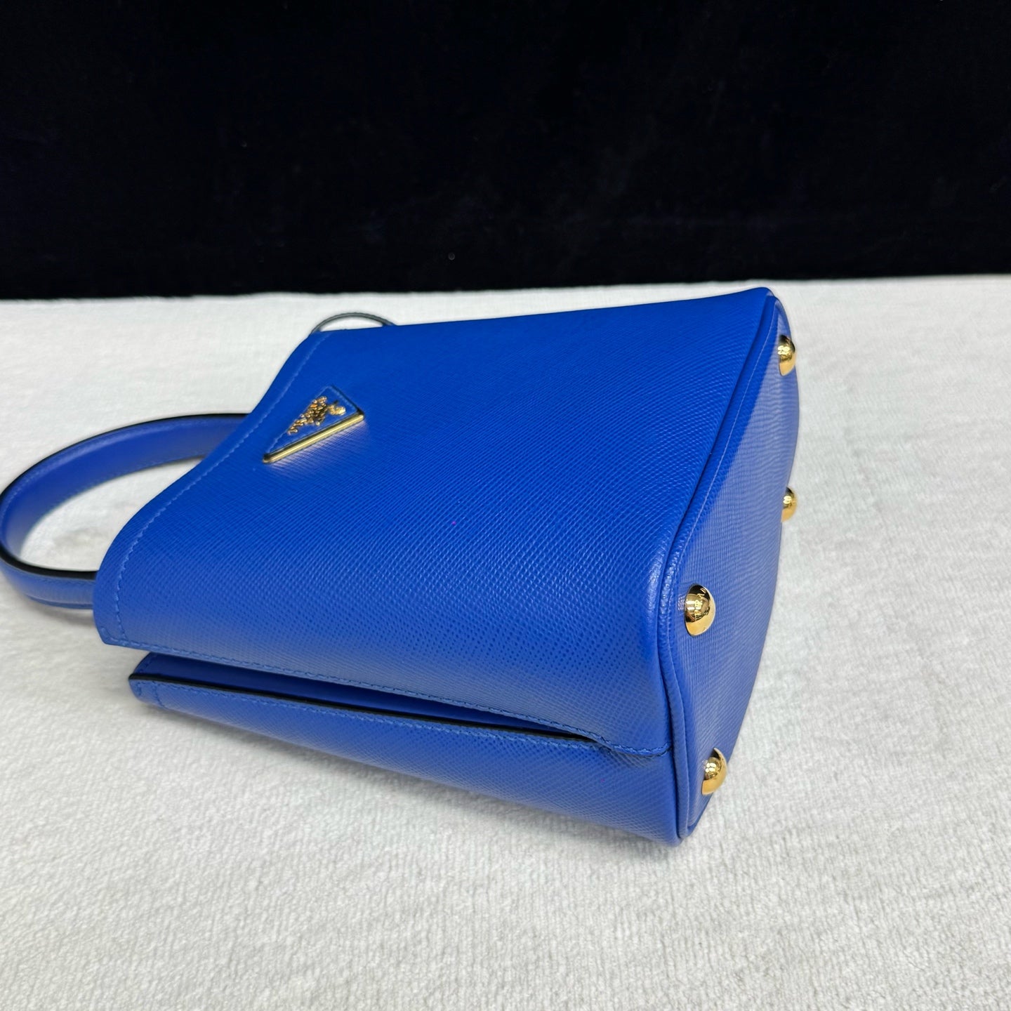 Prada - Panier - Leather - Blue - (mini)