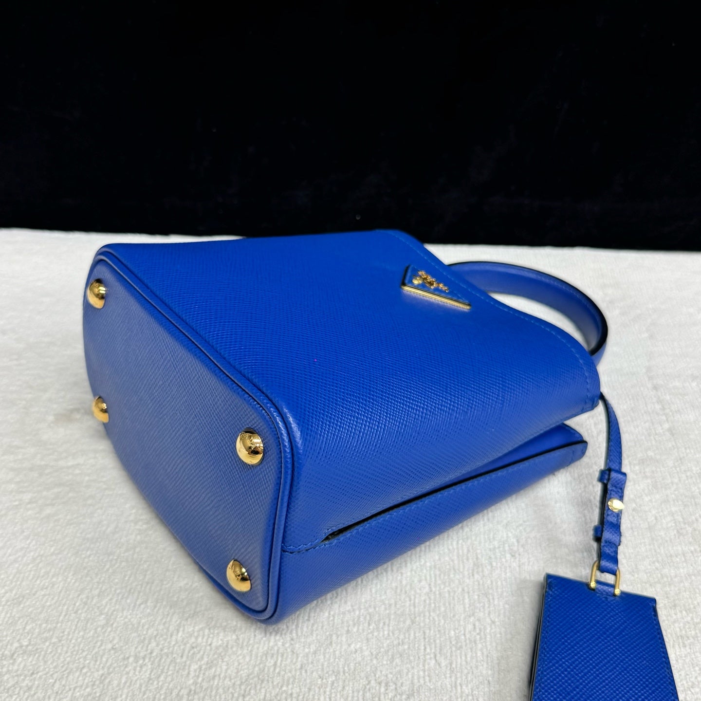 Prada - Panier - Leather - Blue - (mini)