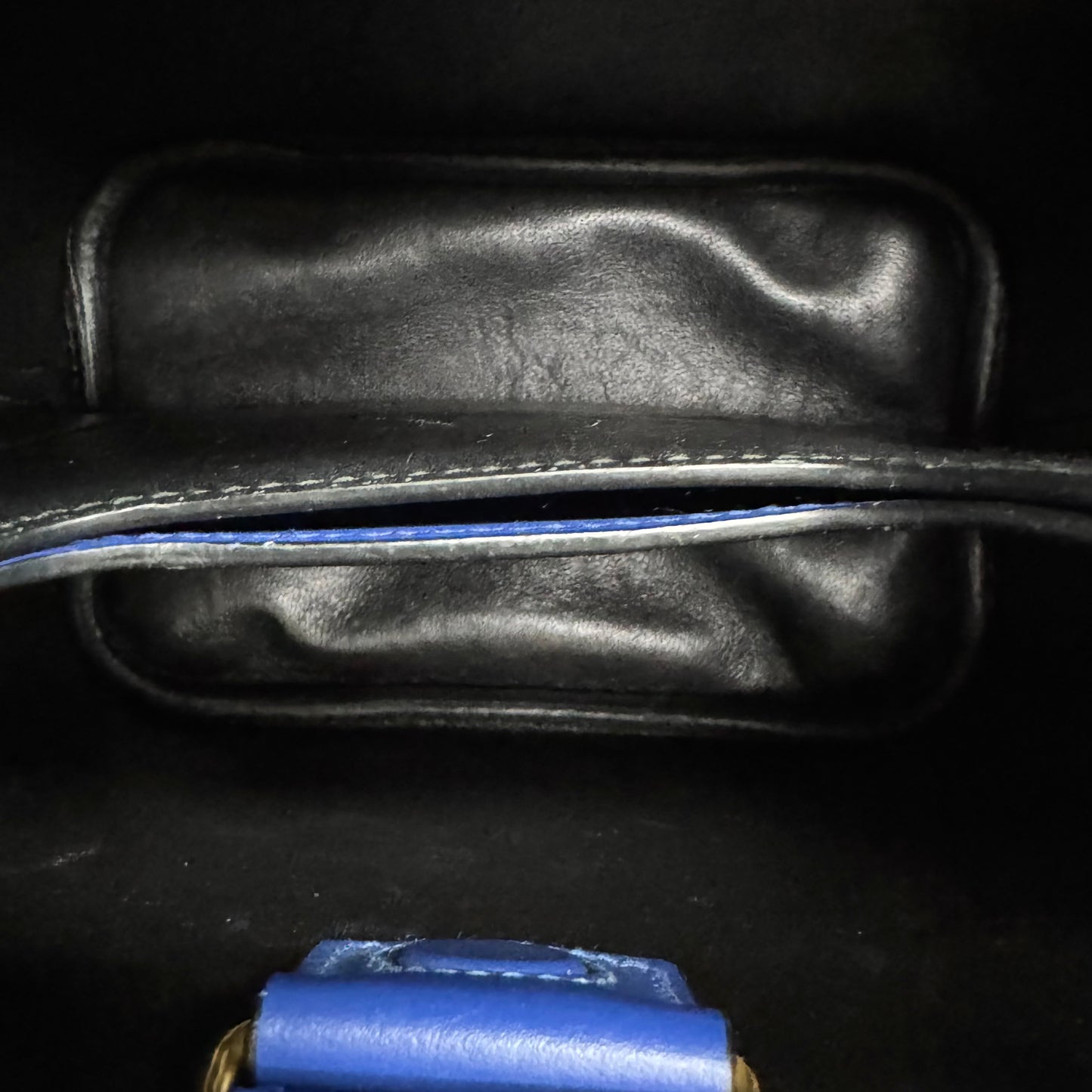 Prada - Panier - Leather - Blue - (mini)