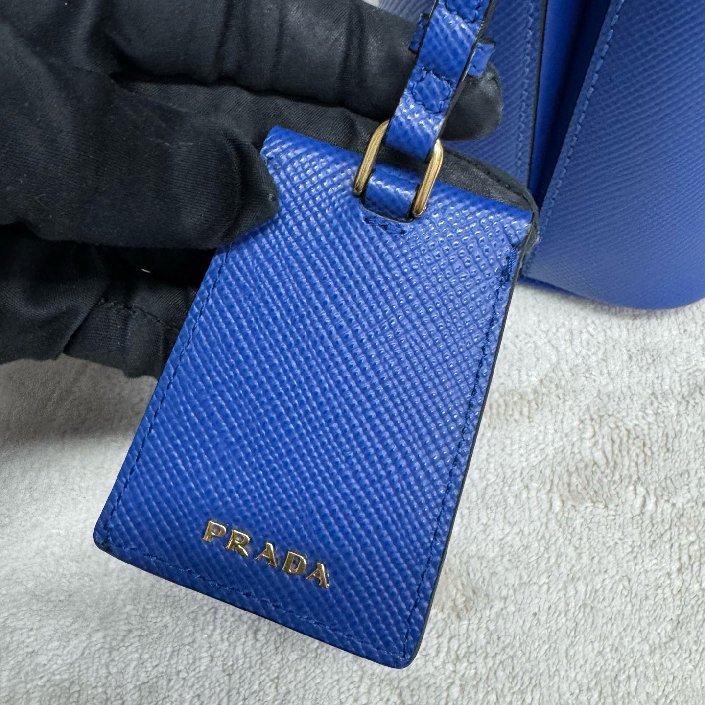 Prada - Panier - Leather - Blue - (mini)