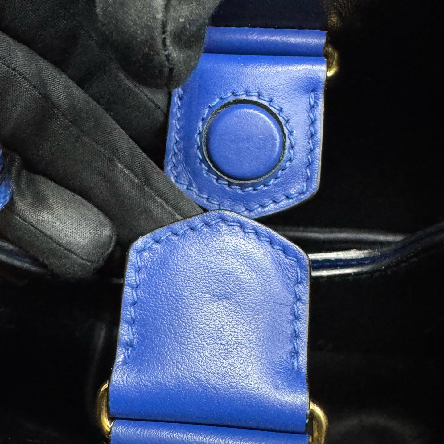 Prada - Panier - Leather - Blue - (mini)