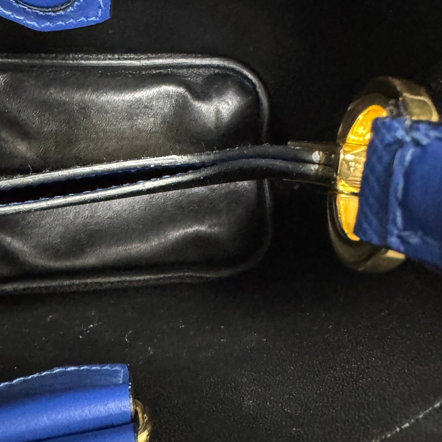Prada - Panier - Leather - Blue - (mini)