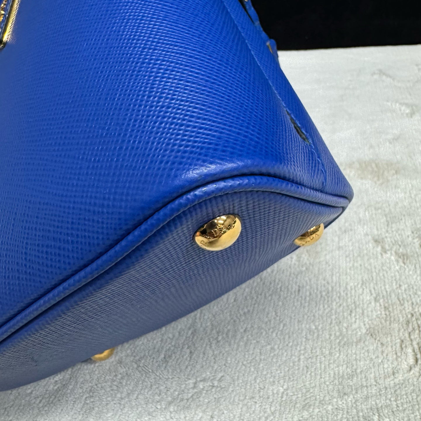 Prada - Panier - Leather - Blue - (mini)