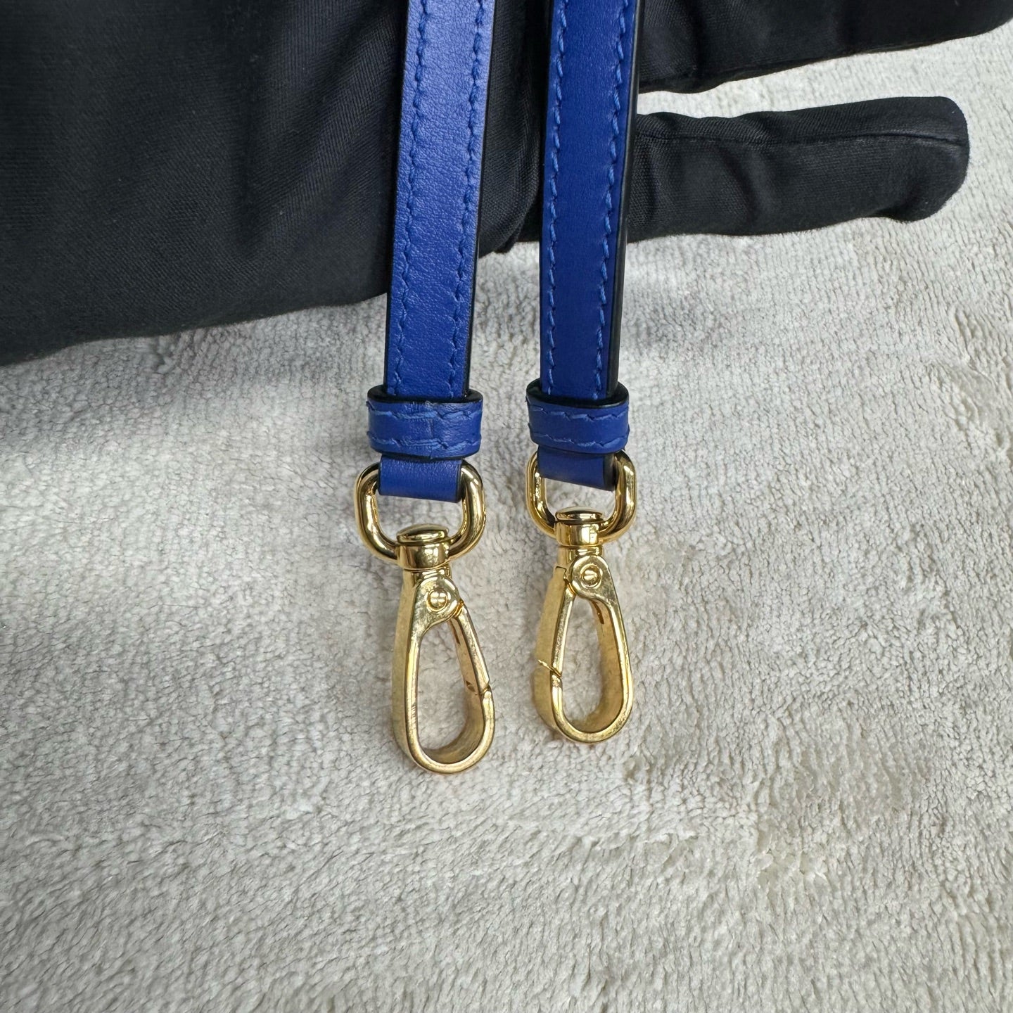 Prada - Panier - Leather - Blue - (mini)