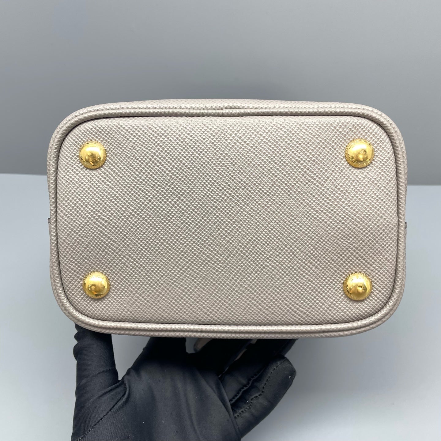 Prada - Panier - Saffiano leather - Grey - (mini)