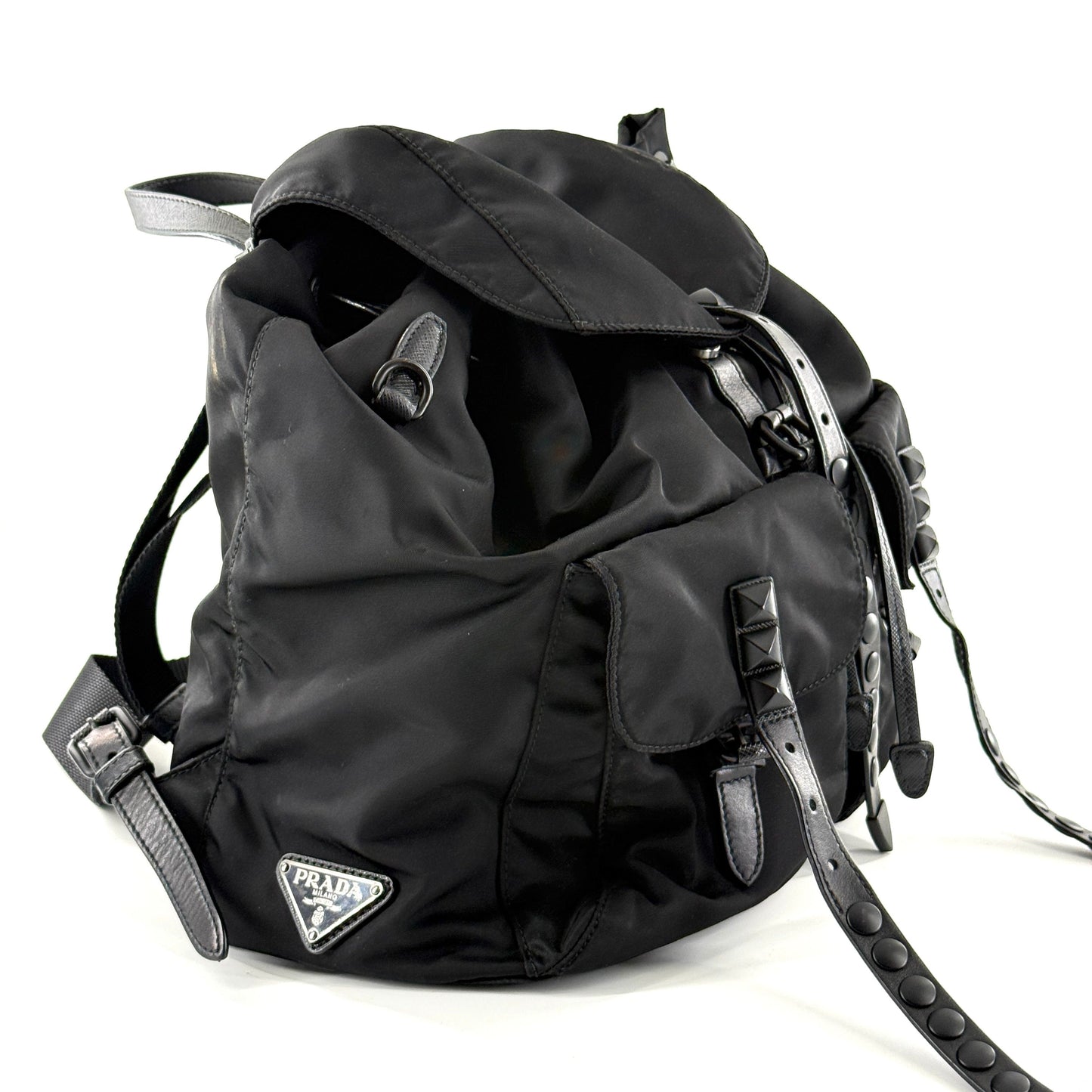 Prada - Parachute Backpack - Polyamide - Black - (Medium)