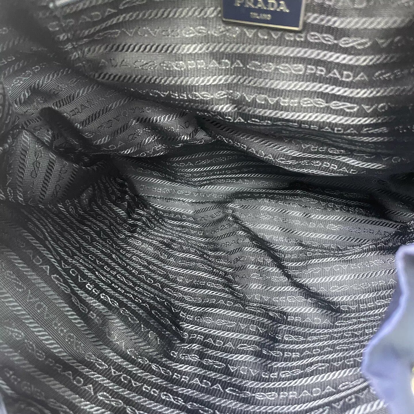Prada - Parachute Nylon Backpack - Nylon and Cowhide leather - Blue - (Medium)