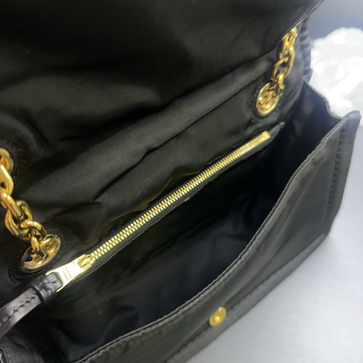 Prada - Parachute shoulder bag - Polyester - Black - (Other)