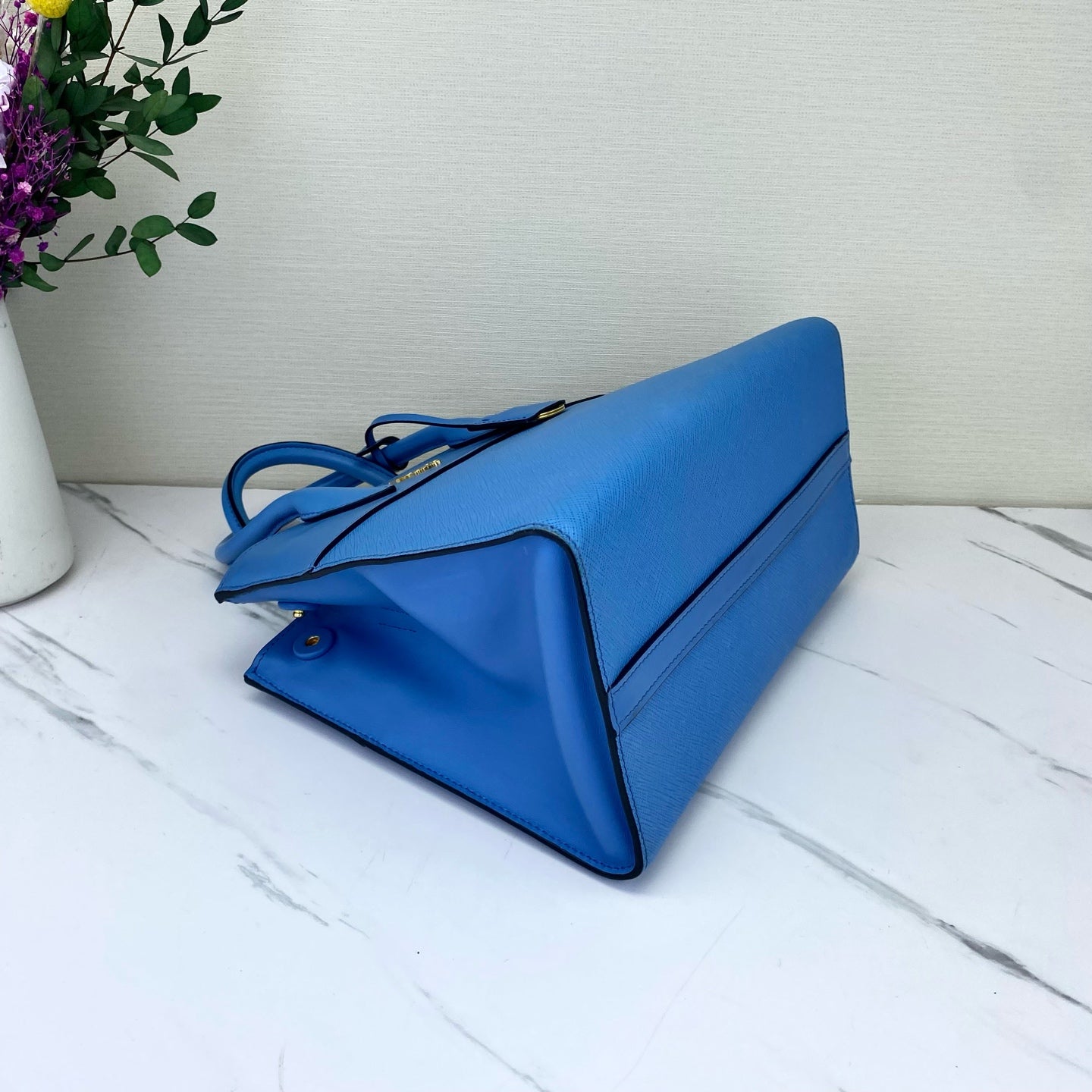Prada - Paradigme - Leather - Blue - (small)