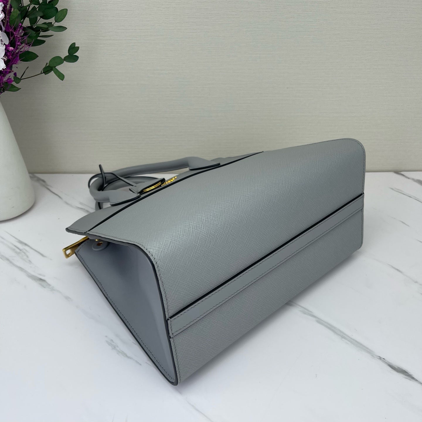 Prada - Paradigme - Saffiano leather - Grey - (small)