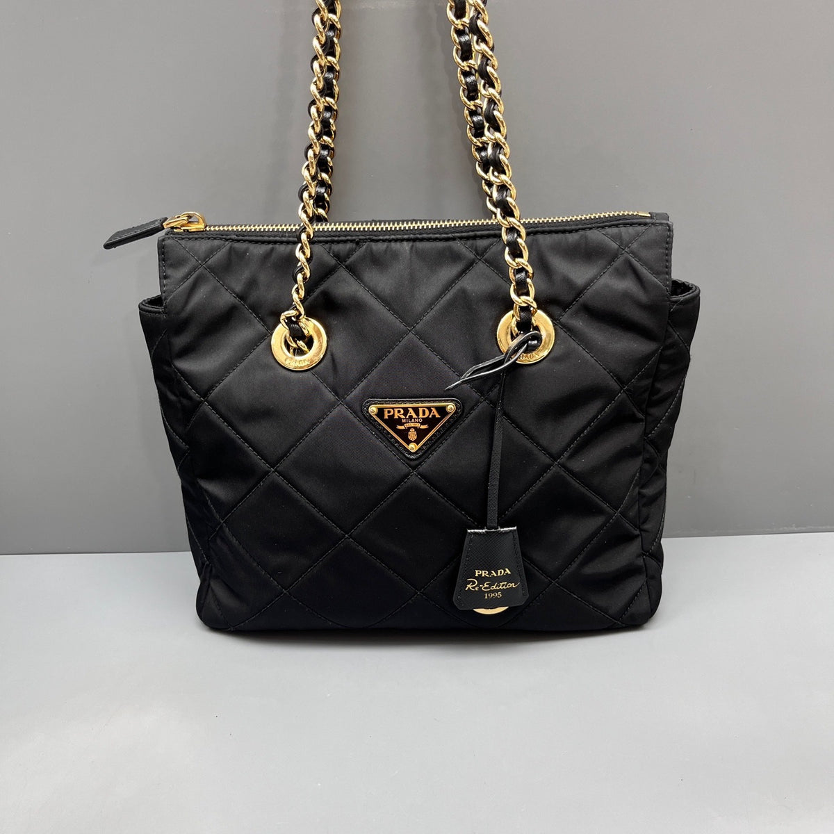 Prada - Re-Edition 1995 Tote - Synthetic - Black - (Small)