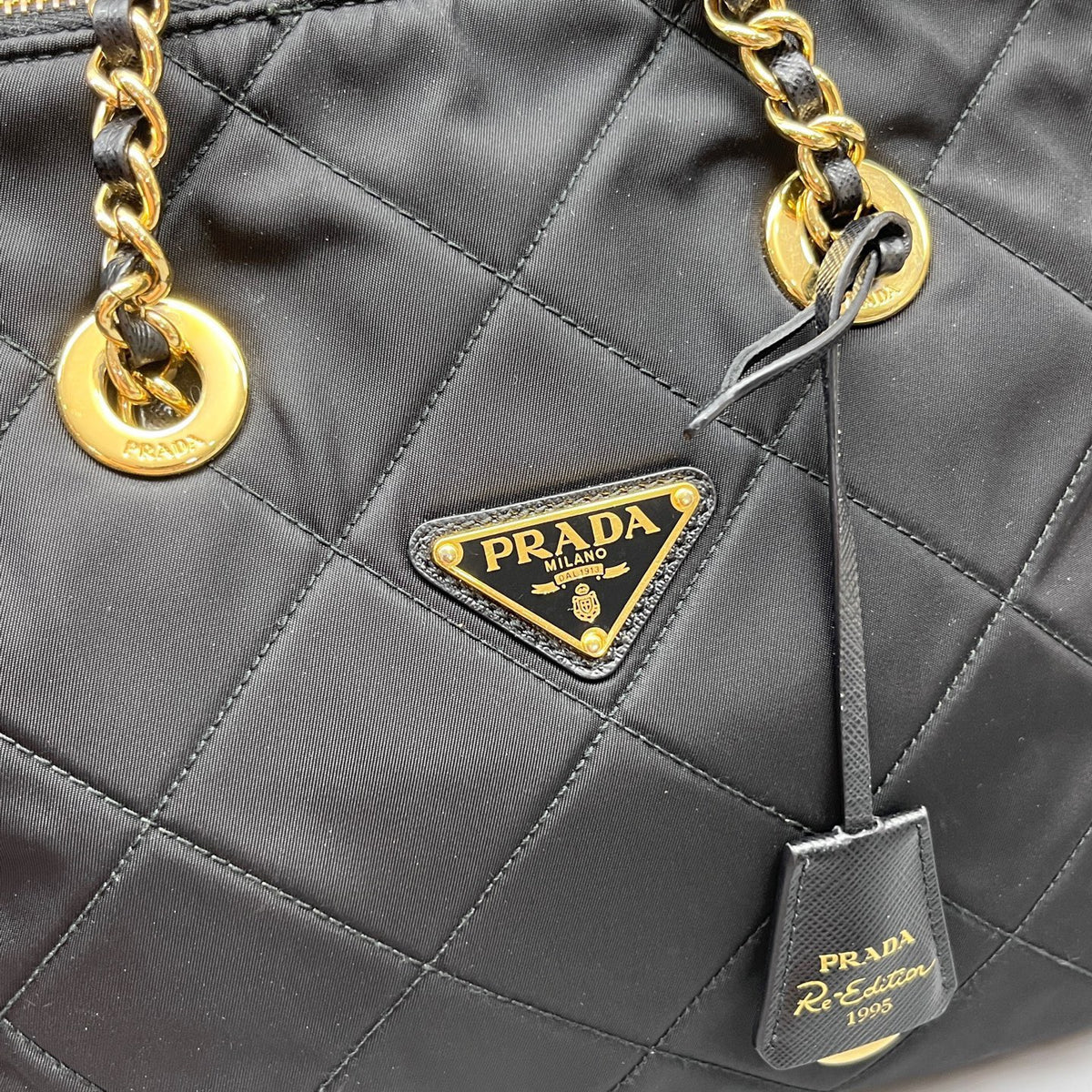 Prada - Re-Edition 1995 Tote - Synthetic - Black - (Small)