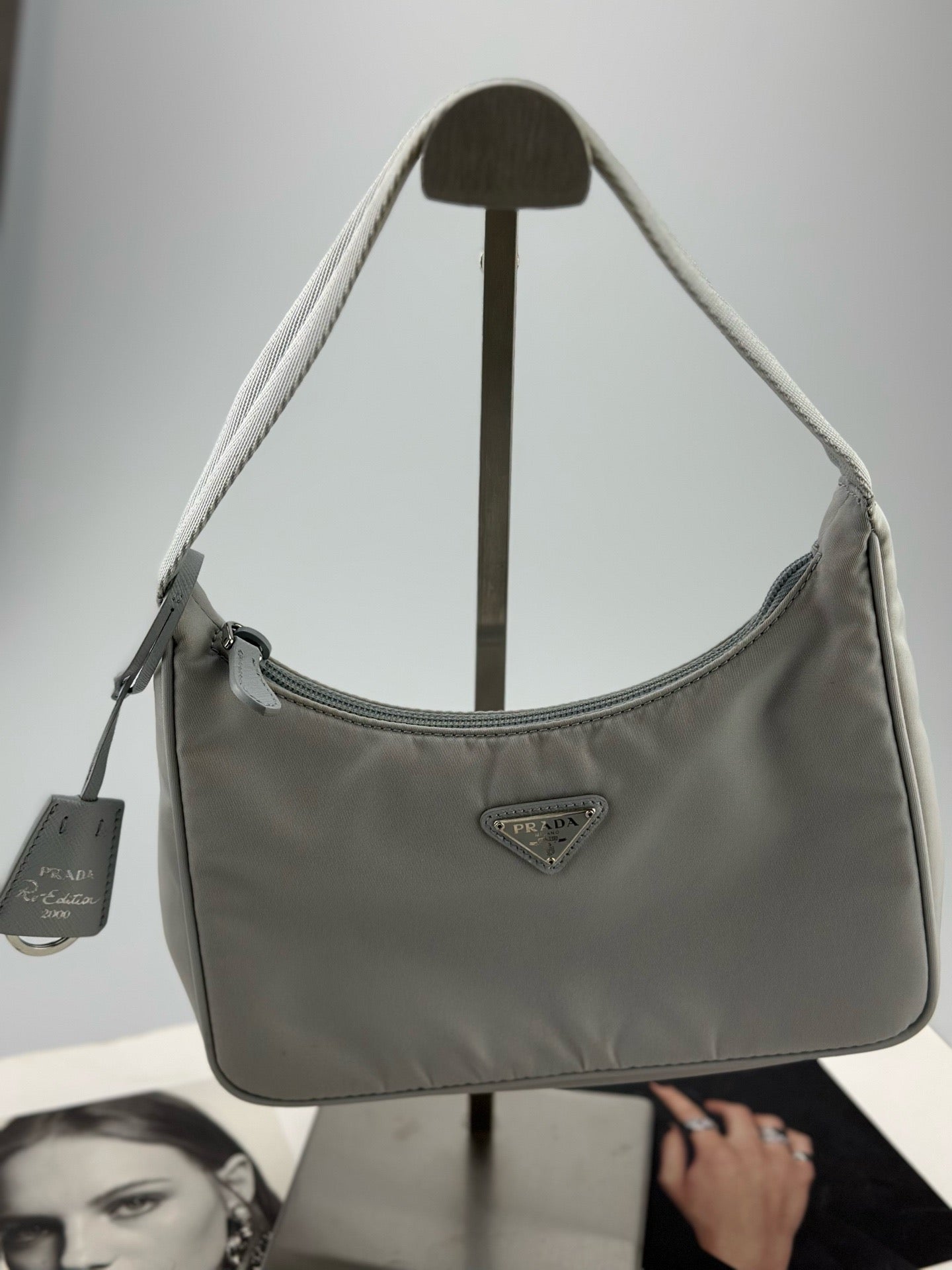 Prada - Re-Edition 2000 Hobo - Nylon - Blue - (mini)