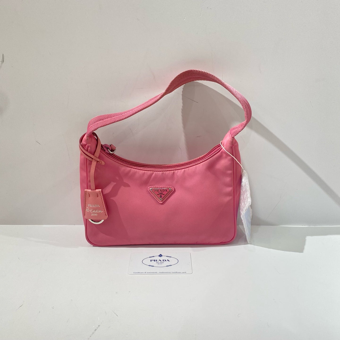 Prada - Re-Edition 2000 Hobo - Nylon - Pink - (mini)