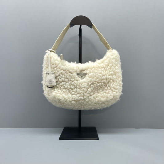 Prada - Re-Edition 2000 - Wool - White - (mini)