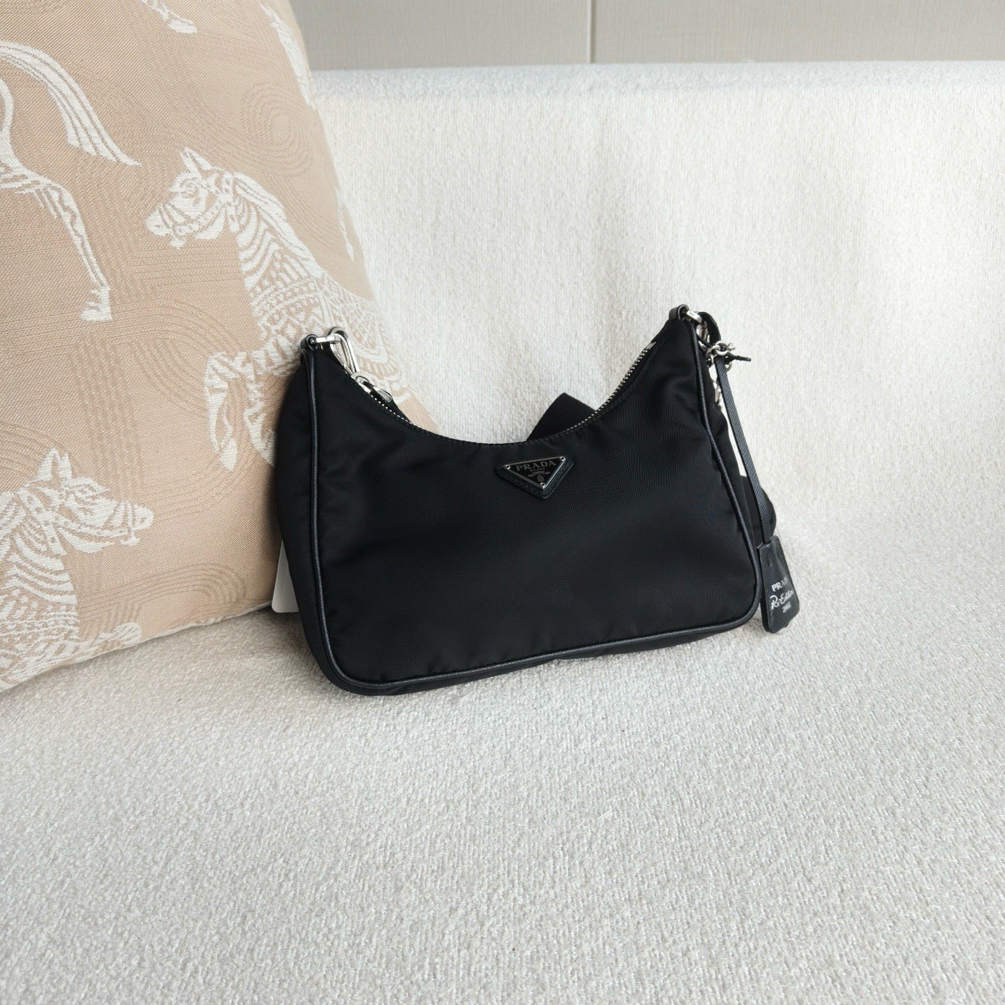Prada - Re-Edition 2005 Hobo 3-in-1 - Polyamide - Black - (mini)