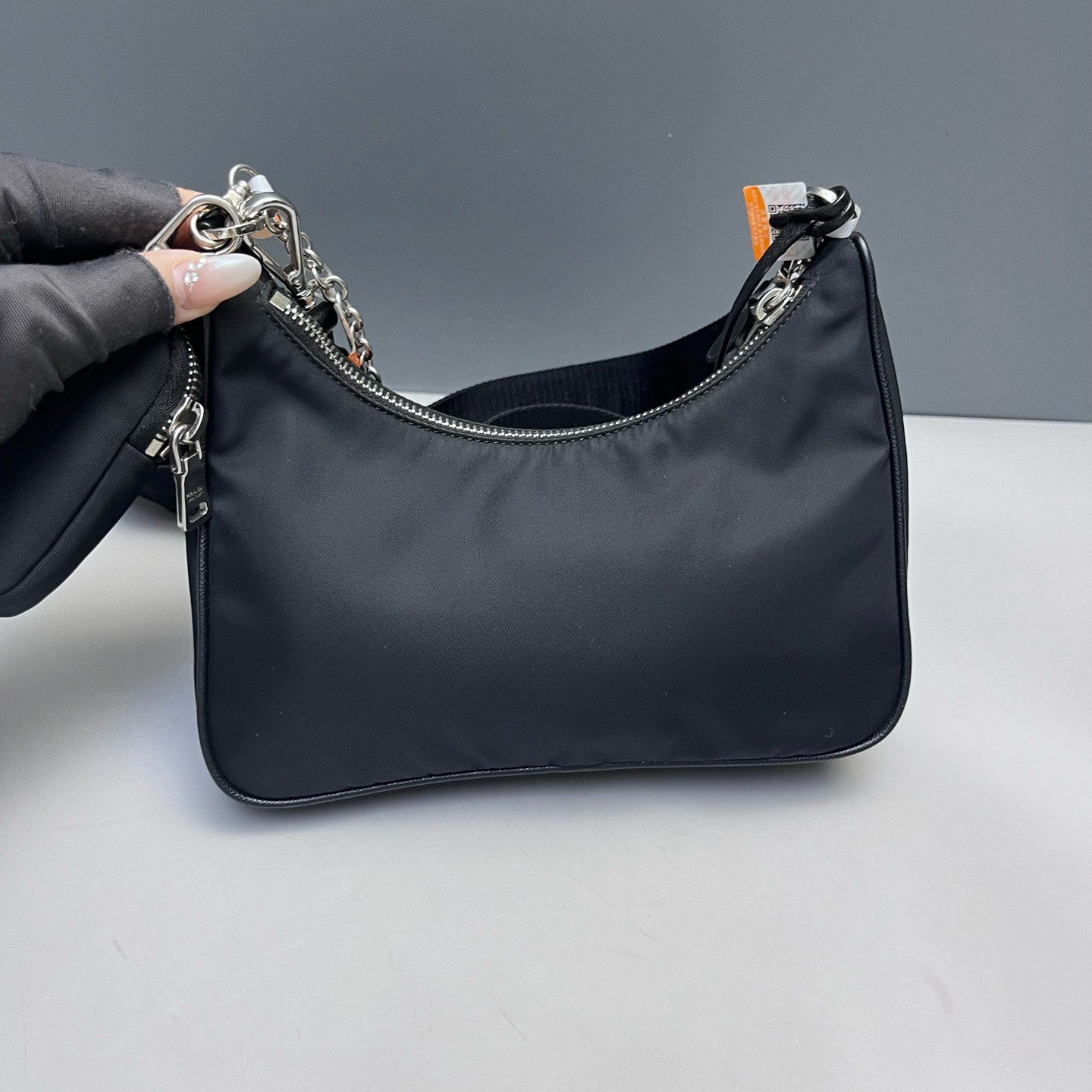 Prada - Re-Edition 2005 Hobo 3-in-1 - Re-Nylon - Black - (small)