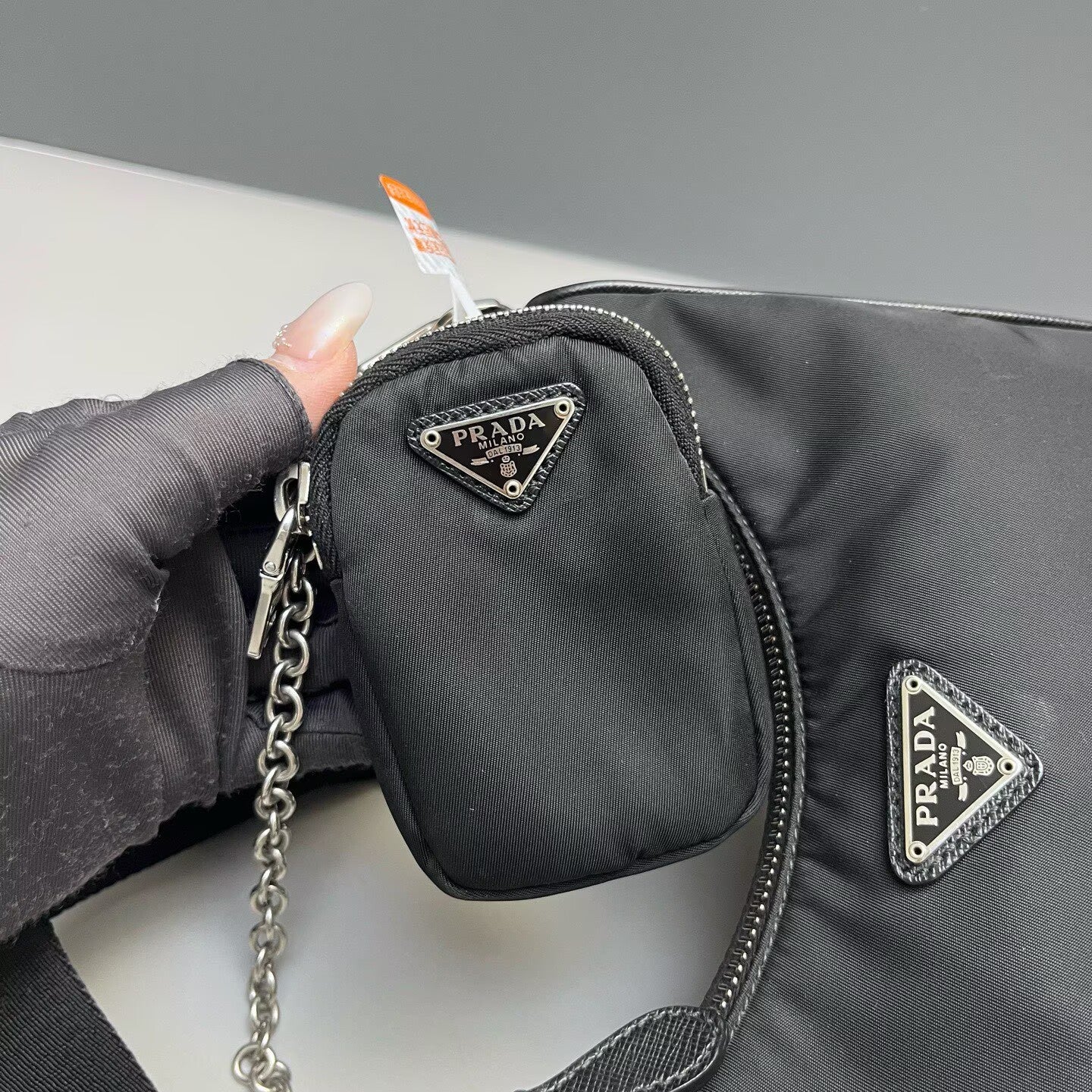 Prada - Re-Edition 2005 Hobo 3-in-1 - Re-Nylon - Black - (small)
