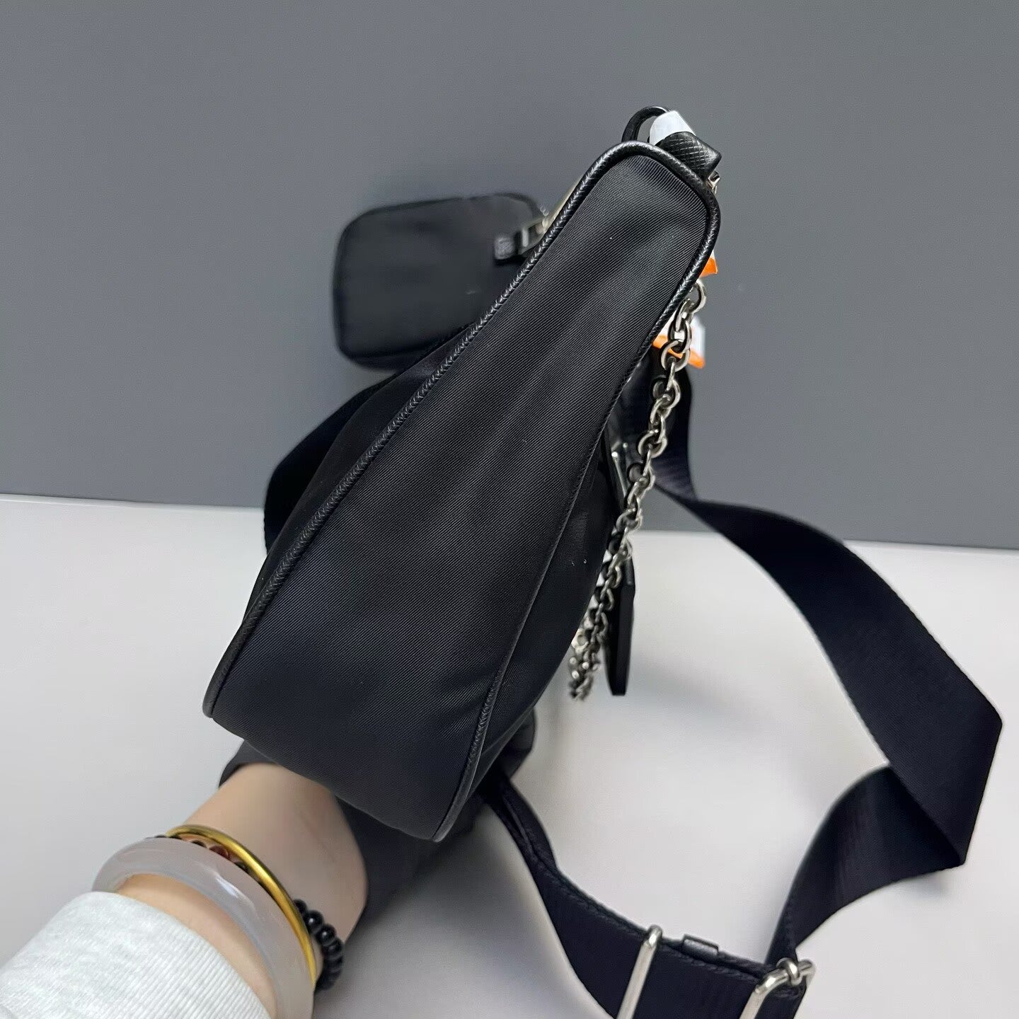 Prada - Re-Edition 2005 Hobo 3-in-1 - Re-Nylon - Black - (small)