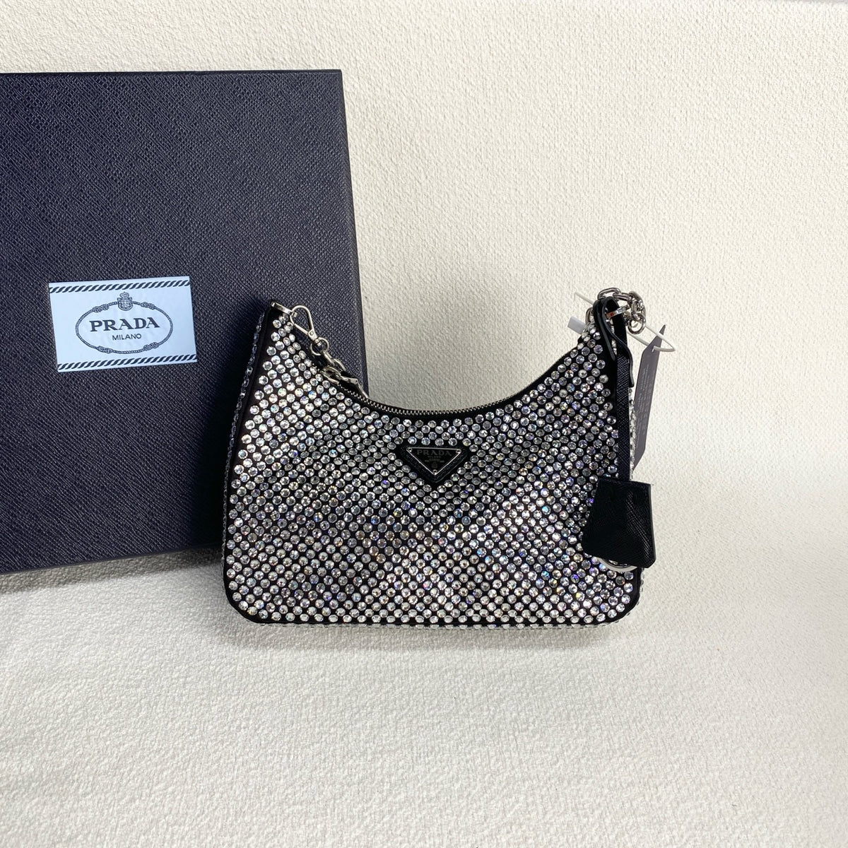 Prada - Re-Edition 2005 Hobo - Synthetic - Black - (mini)