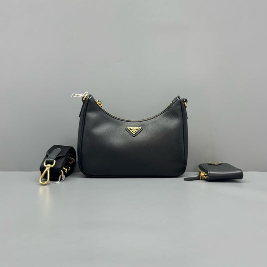 Prada - Re-Edition 2005 - Leather - Black - (mini)