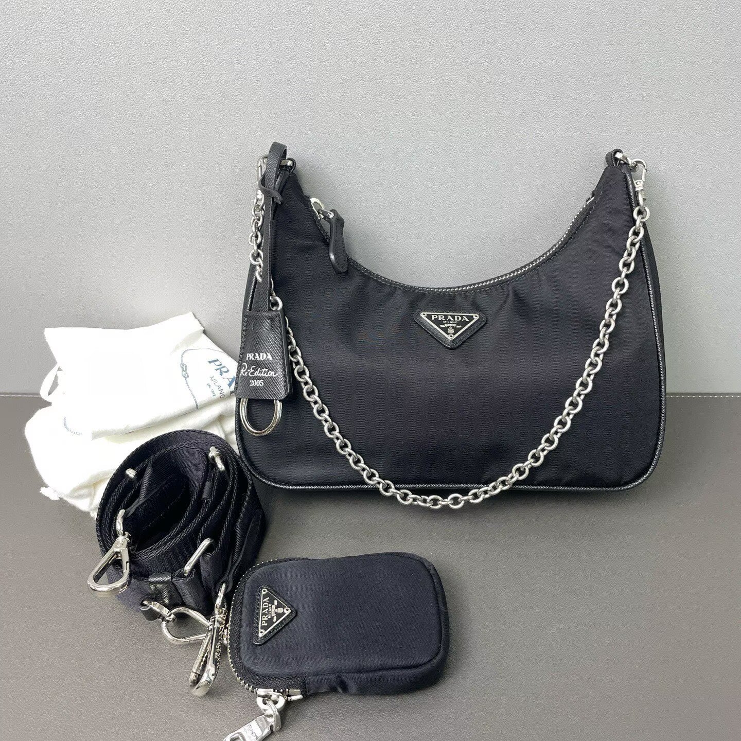 Prada - Re-Edition 2005 - Nylon - Black - (mini)