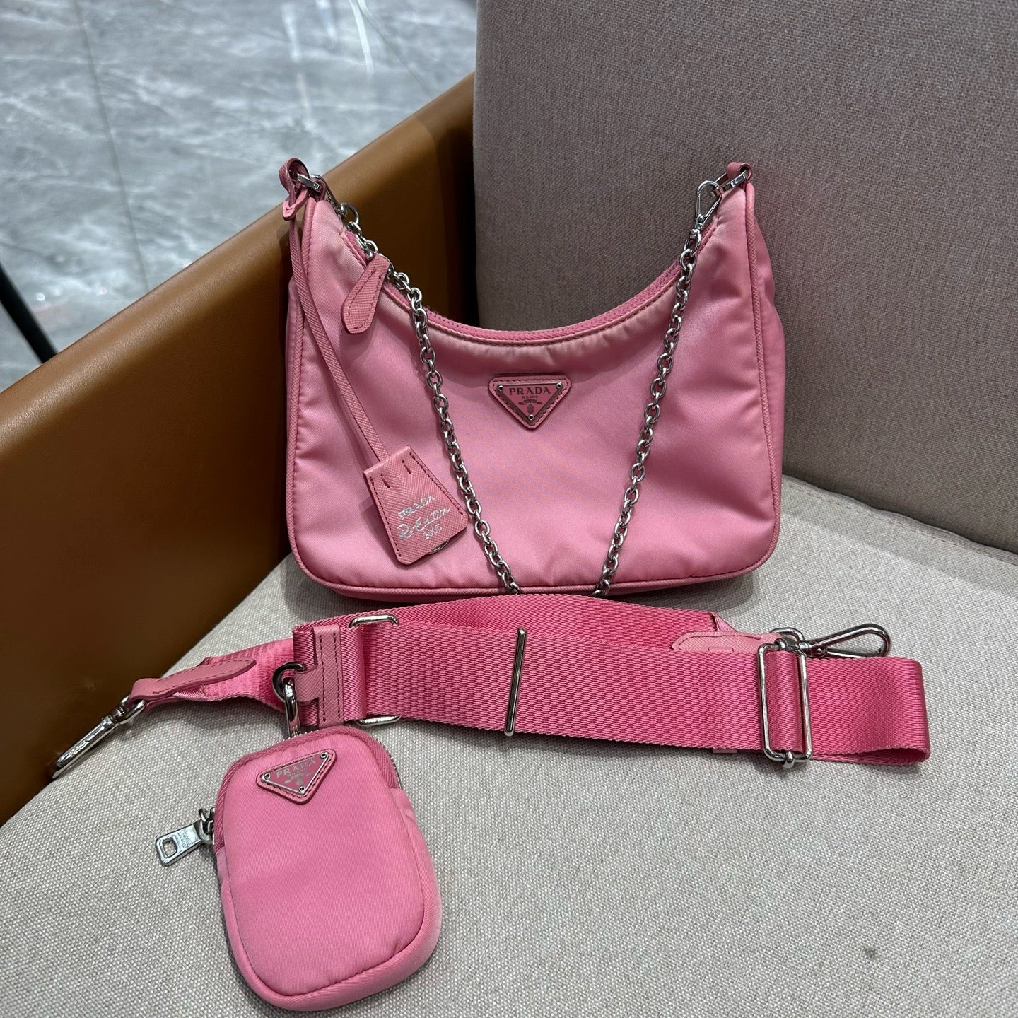 Prada - Re-Edition 2005 - Polyamide - Pink - (mini)