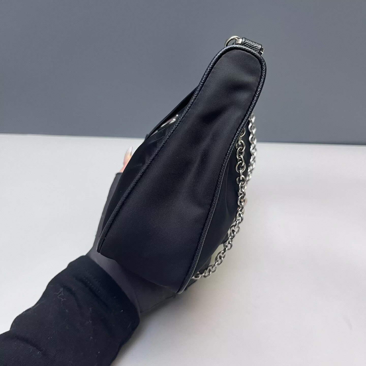 Prada - Re-Edition 2005 Shoulder Bag - Re-Nylon - Black - (Mini)