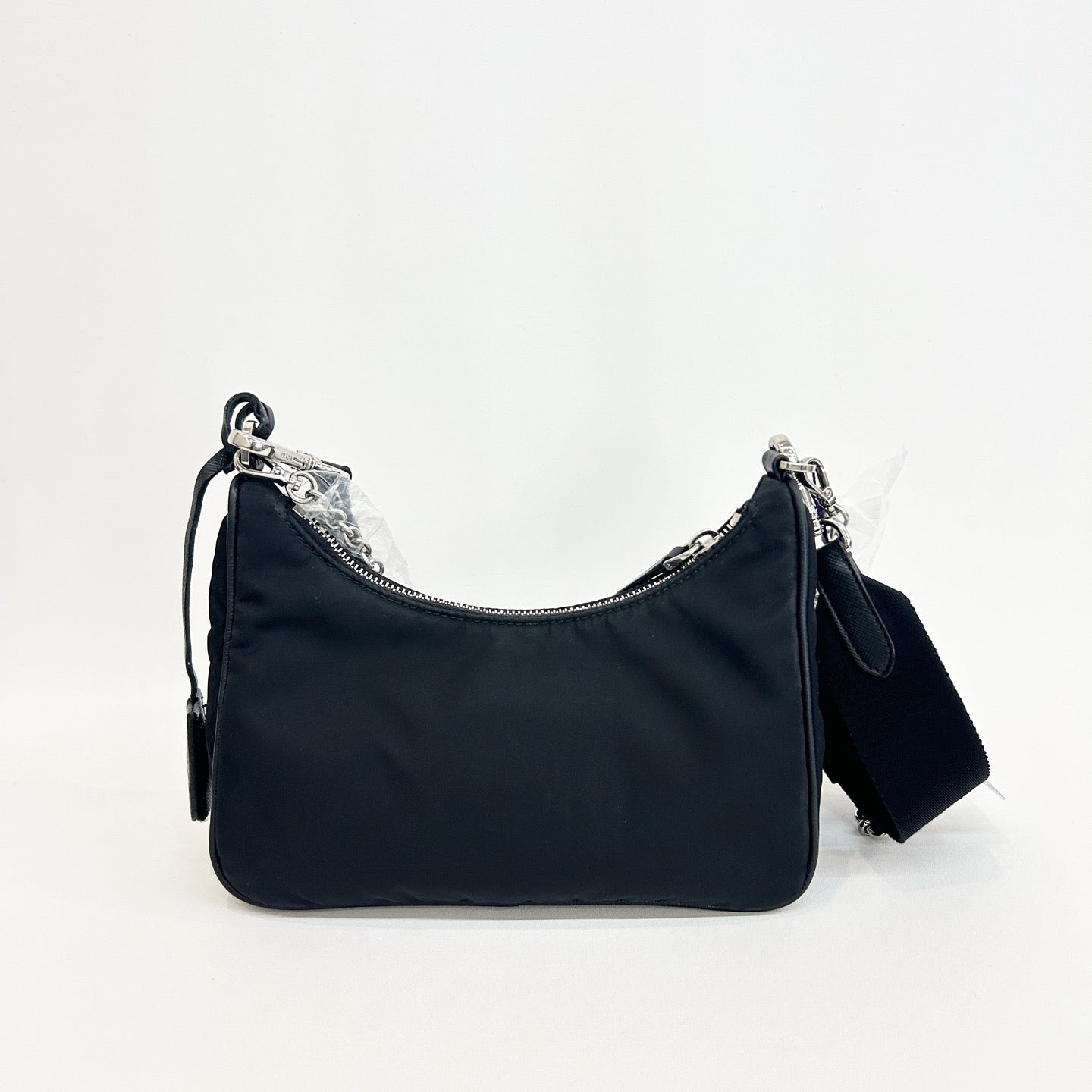 Prada - Re-Edition 2005 Shoulder Bag - Re-Nylon (Regenerated Nylon) - Black - (small)
