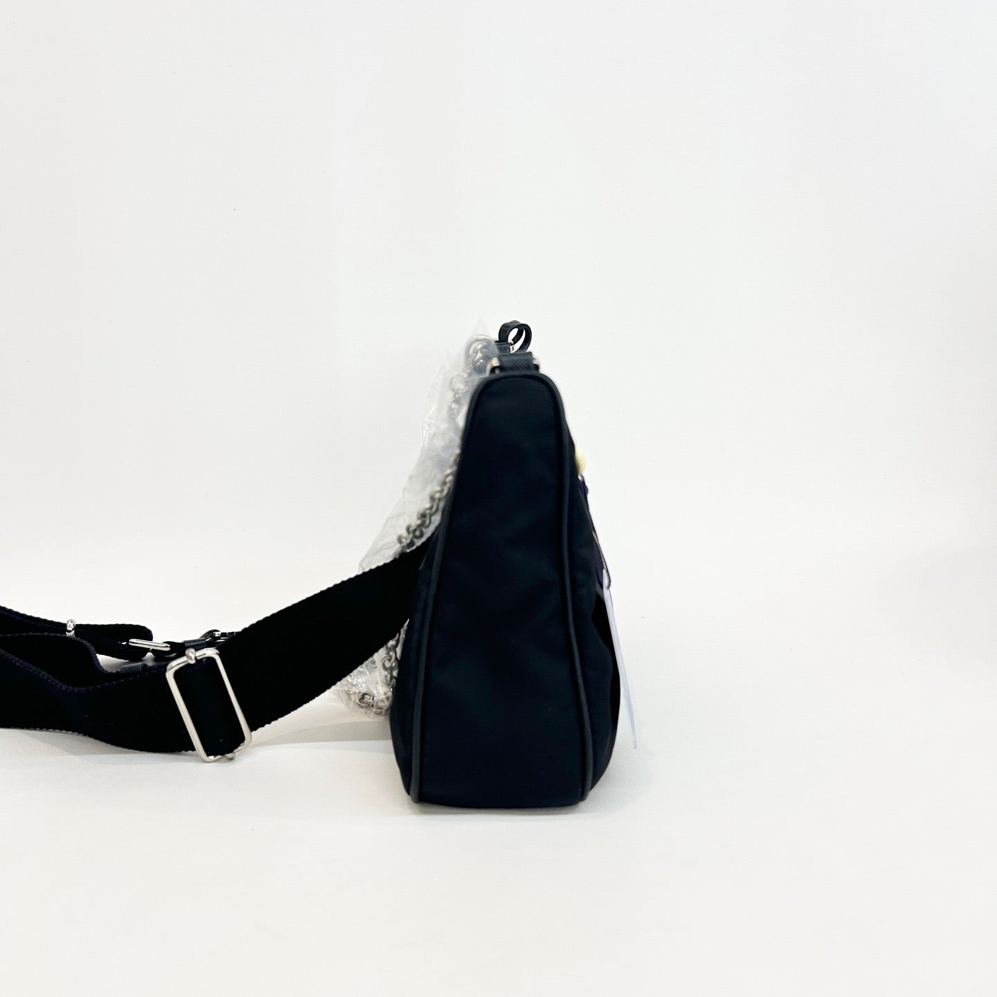 Prada - Re-Edition 2005 Shoulder Bag - Re-Nylon (Regenerated Nylon) - Black - (small)