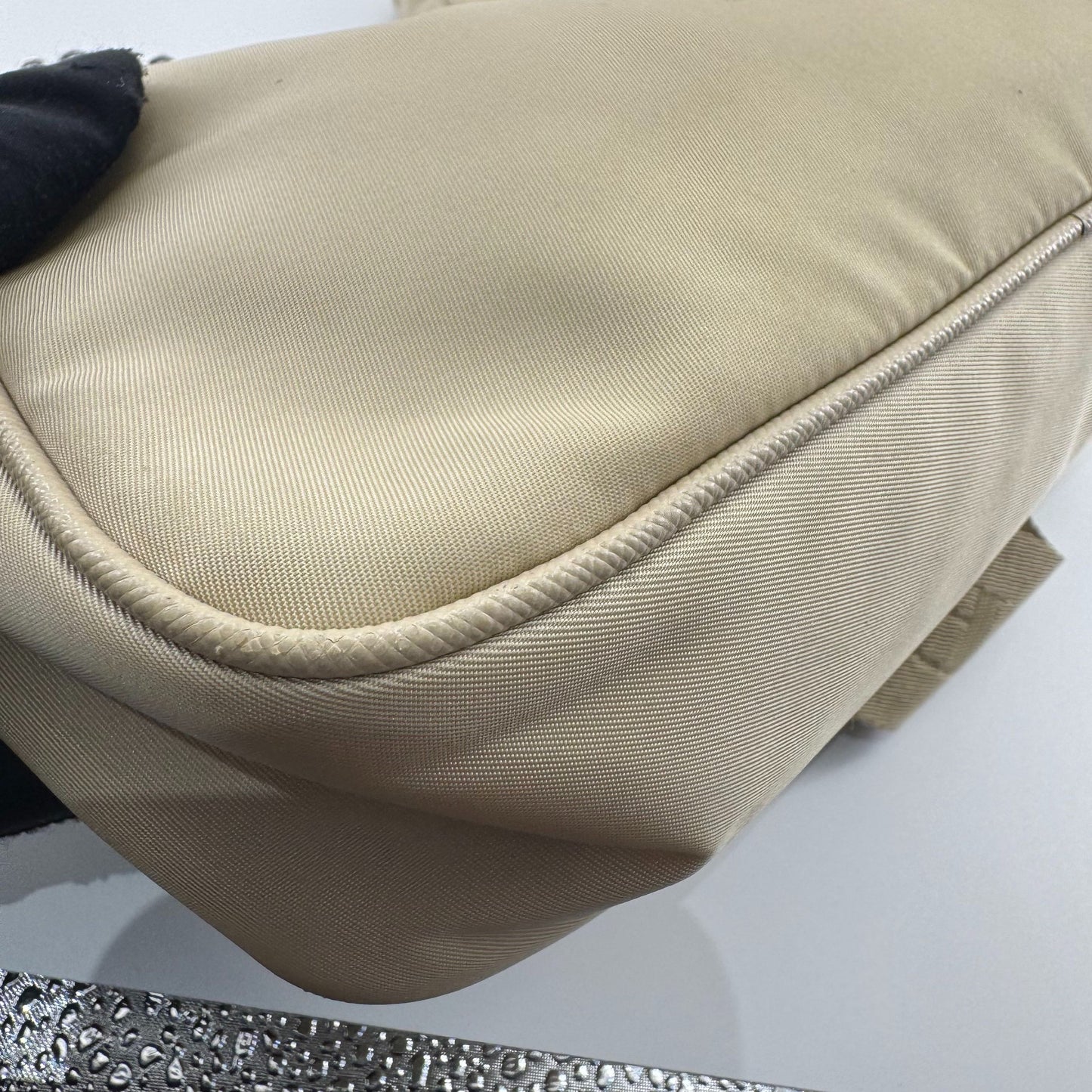Prada - Re-Edition 2005 Shoulder Bag - Synthetic - Beige - (mini)