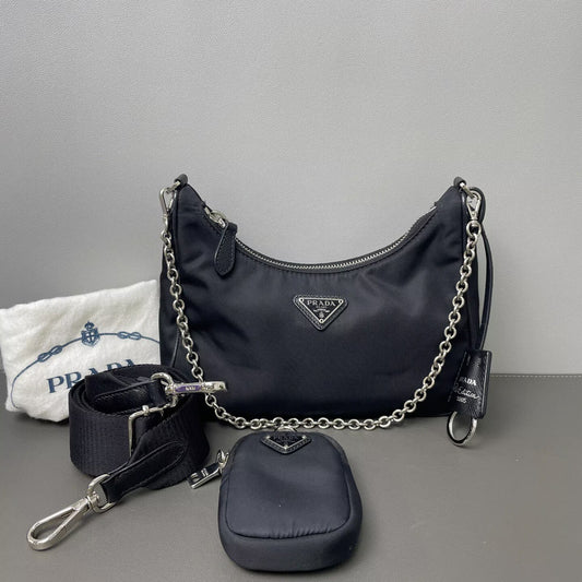 Prada - Re-Edition 2005 Three-in-one - Nylon - Black - (mini)