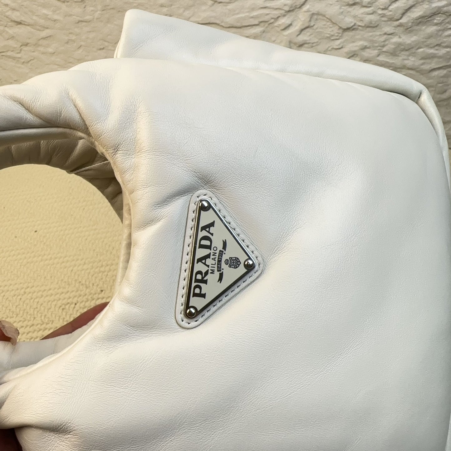 Prada - Re-Edition - Leather - White - (small)