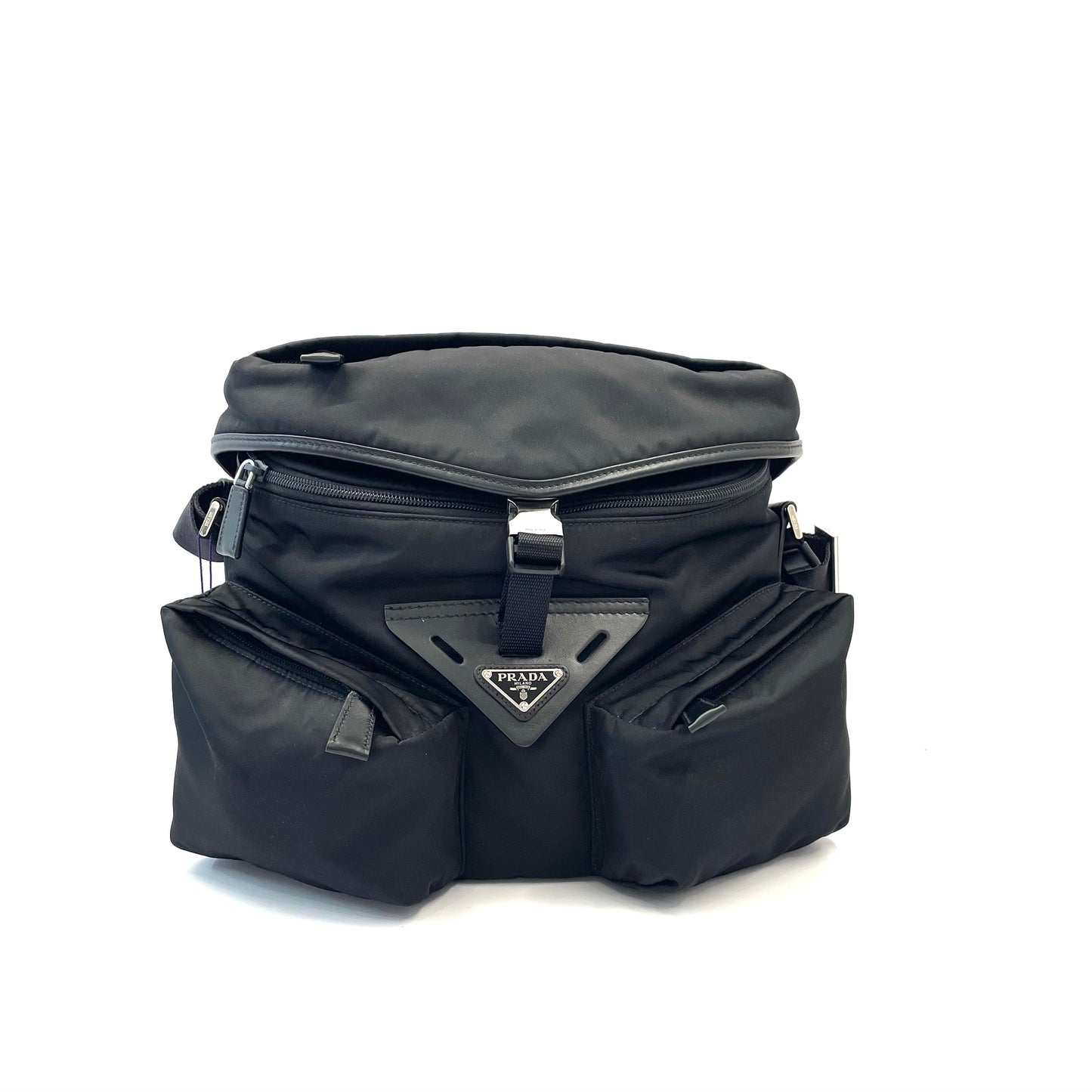 Prada - Re-Nylon - Polyamide, Leather - Black