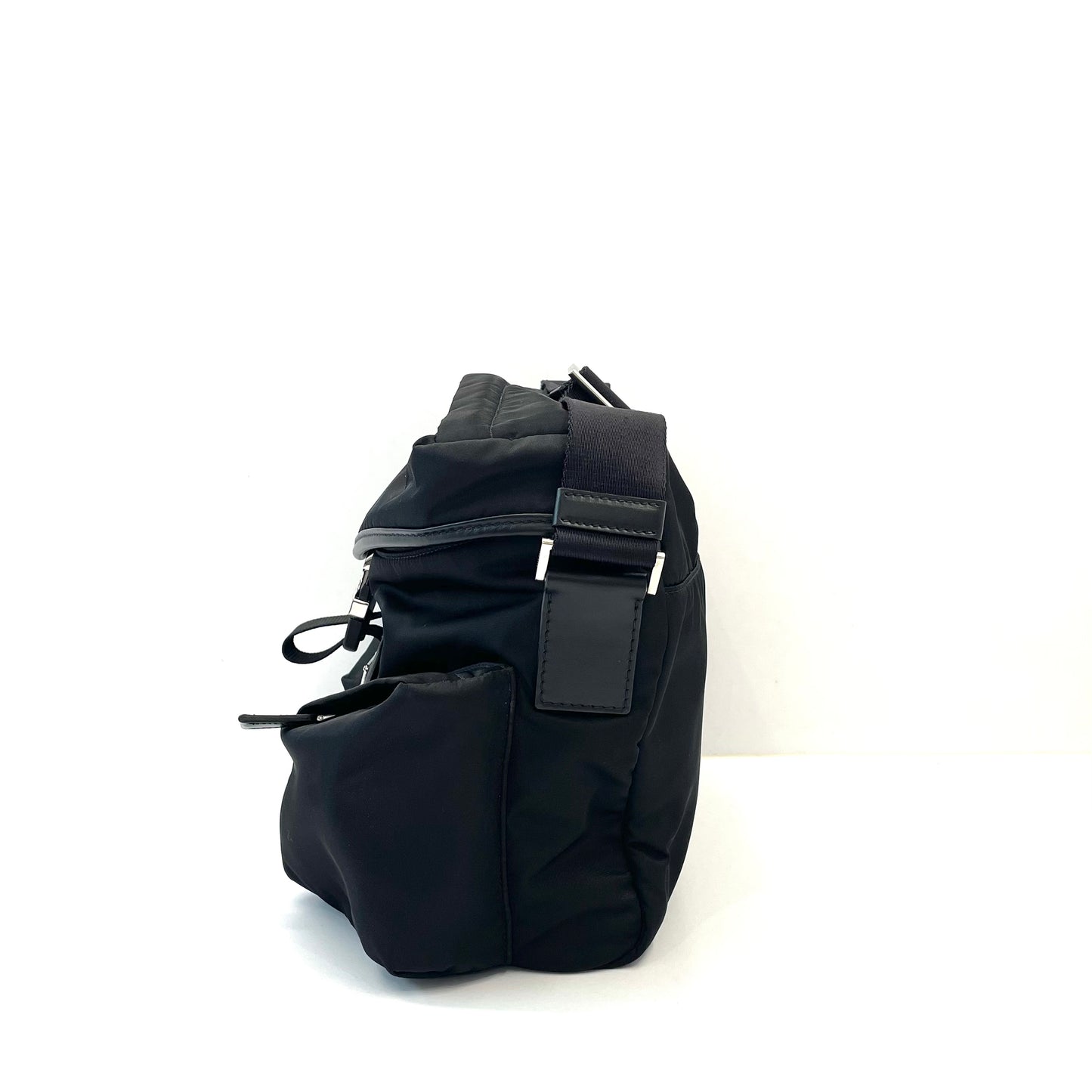 Prada - Re-Nylon - Polyamide, Leather - Black