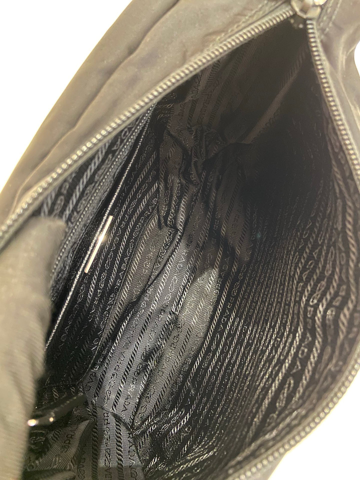 Prada - Re-Nylon Mini Bag with Pouch - Nylon - Black - (mini)