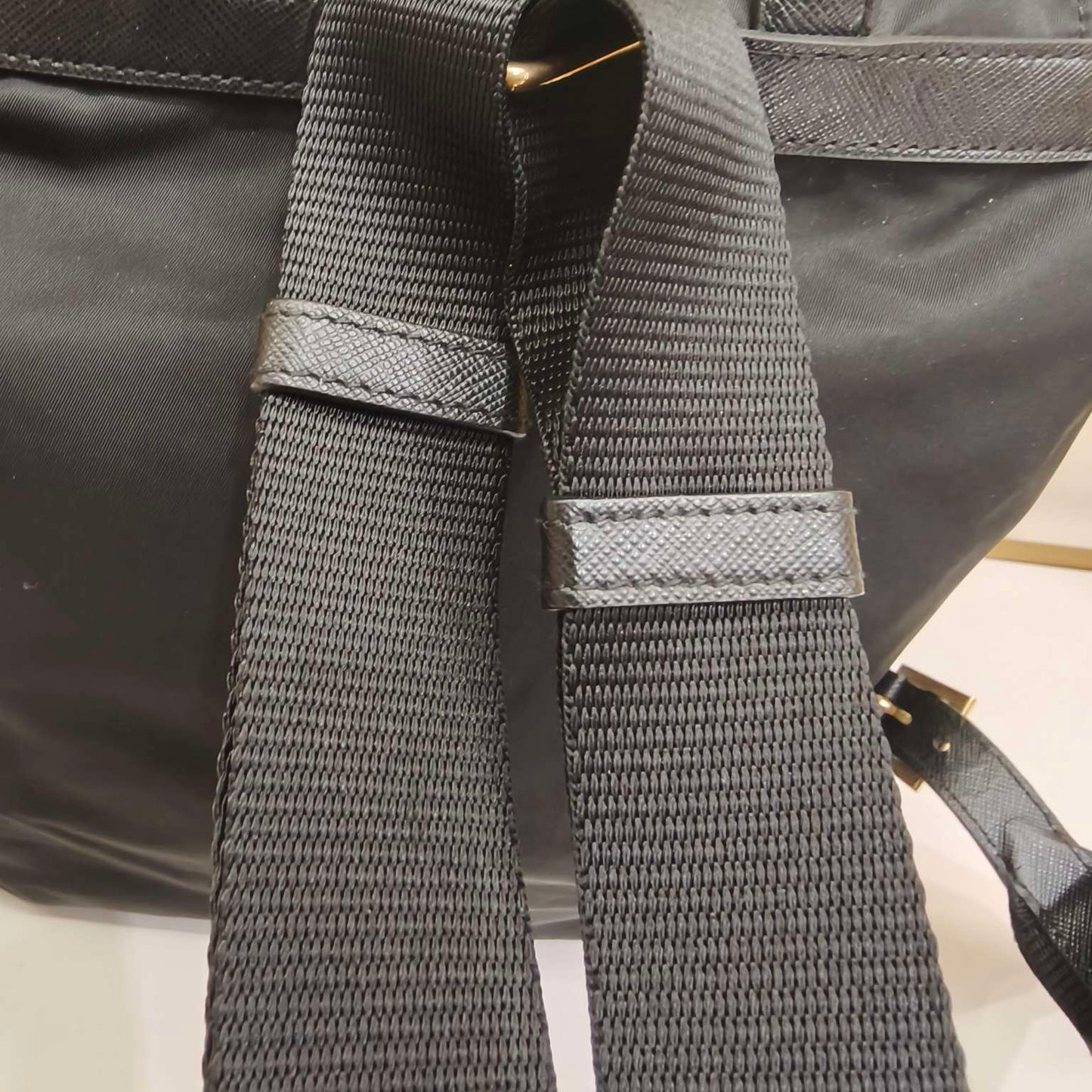 Prada - Robot Backpack - Nylon and Saffiano leather - Black - (medium)